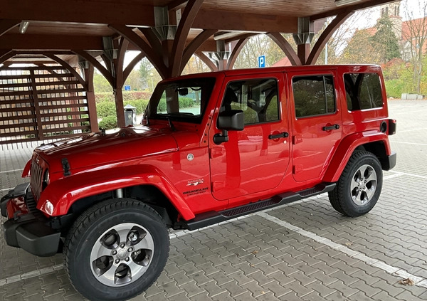 Jeep Wrangler cena 119000 przebieg: 72000, rok produkcji 2016 z Poznań małe 742